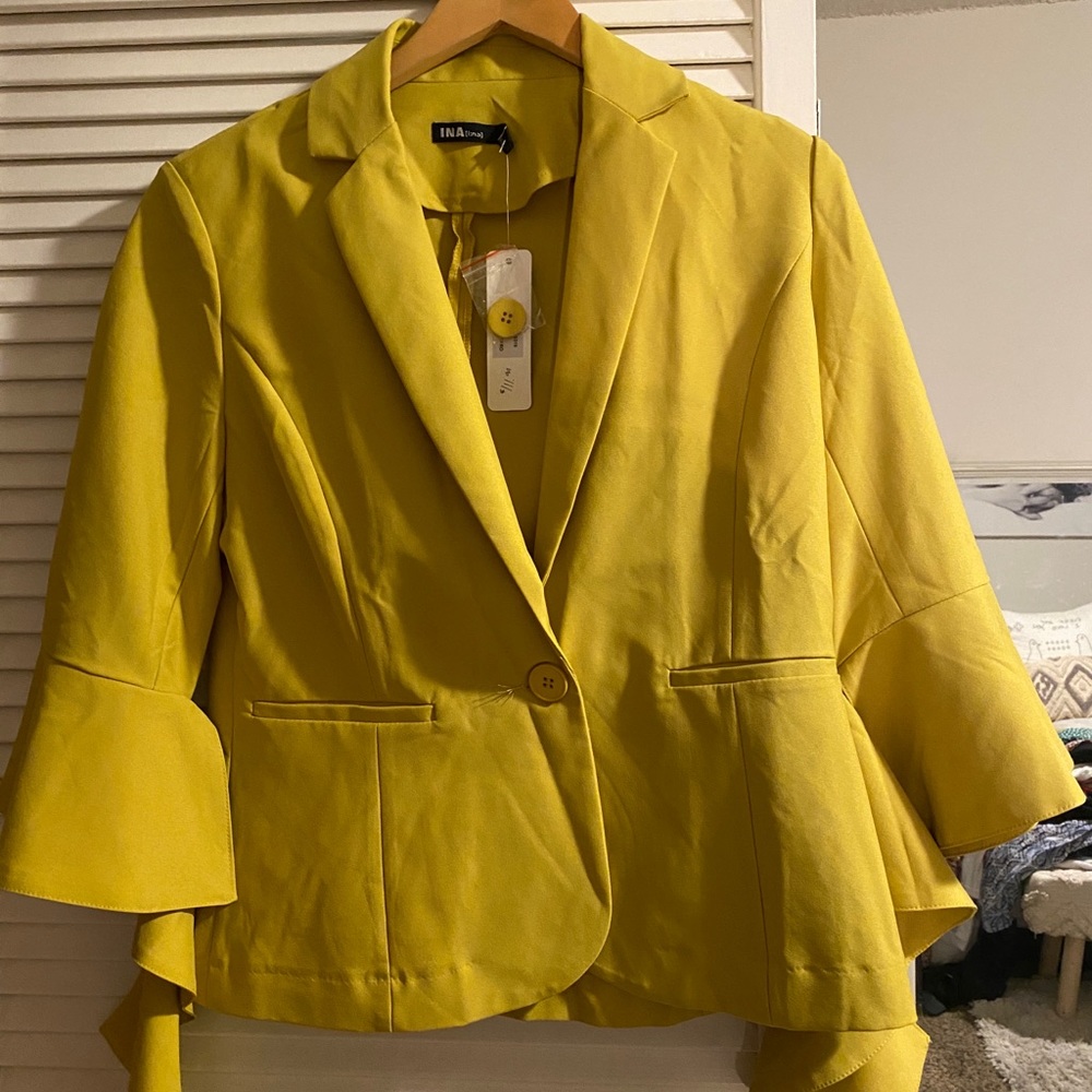 Chartreuse jacket
